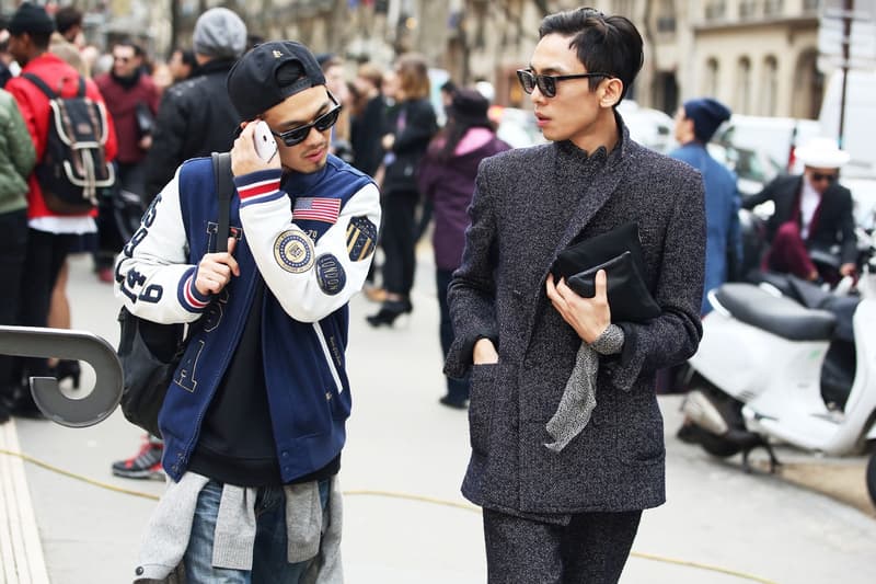 STREETFSN: 2014 巴黎男装時裝週 GRAZIA.IT 街拍放送