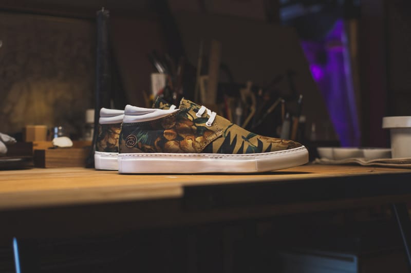 Stussy Deluxe  x Be Positive Hokkoh A II Chukka 聯乘鞋款