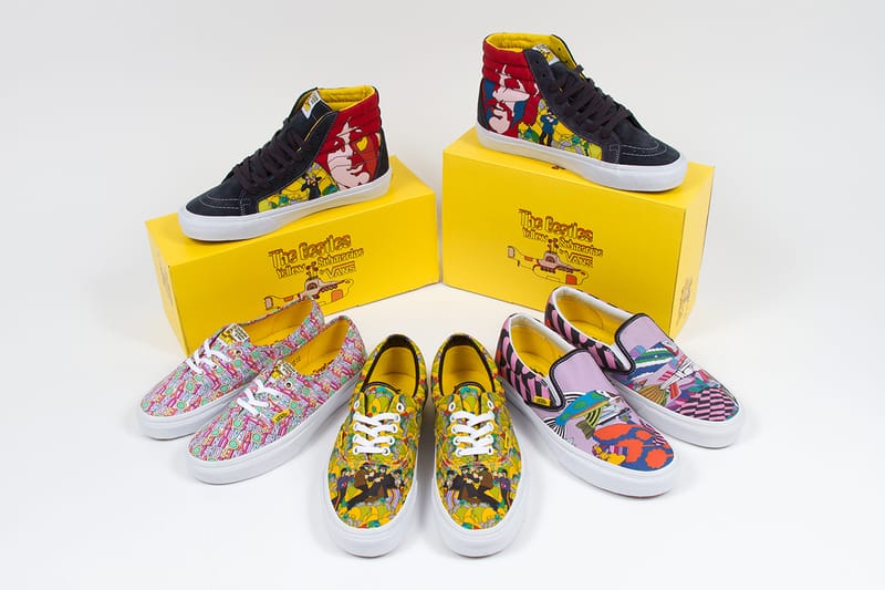 The Beatles x Vans「Yellow Submarine」聯名別注系列