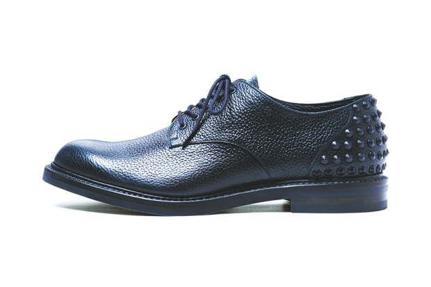 uniform experiment 2014 春夏 Plain Toe Heel Studs Shoes 鞋款
