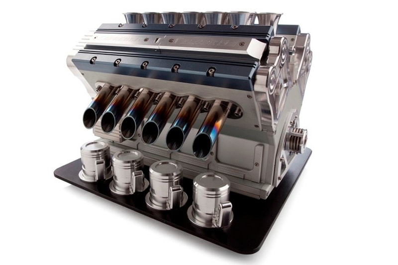 F1 賽車引擎造型 V12 Espresso 咖啡機