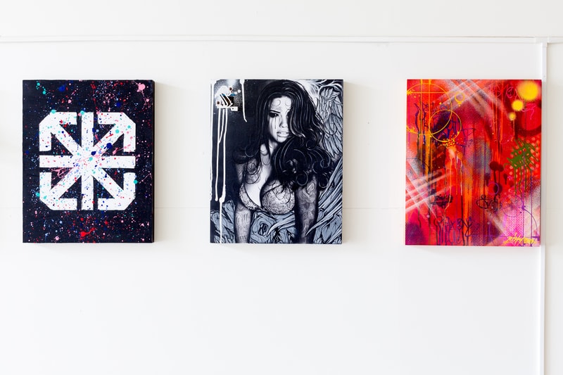 RVCA x The Seventh Letter 期限展覽 @ POW WOW Hawai’i 2014