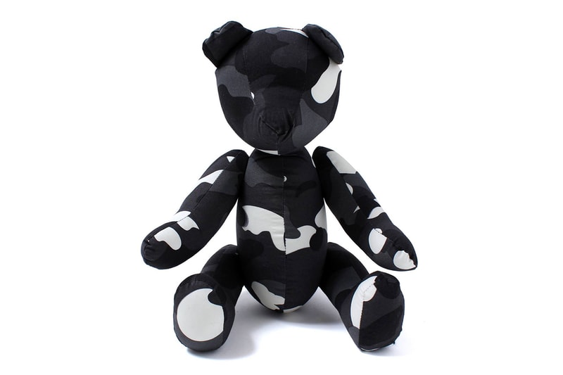 A Bathing Ape 迷彩泰迪熊