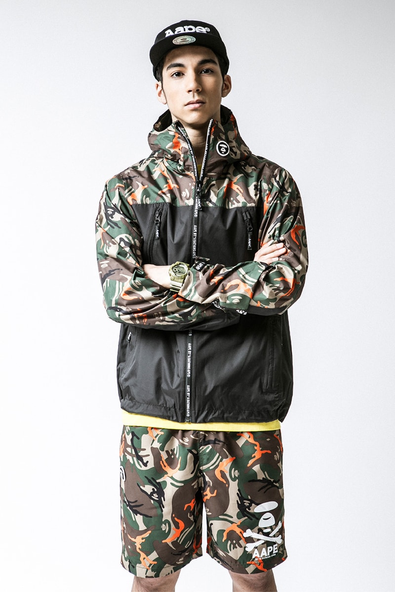 AAPE by A Bathing Ape 2014 春夏造型搭配 Lookbook