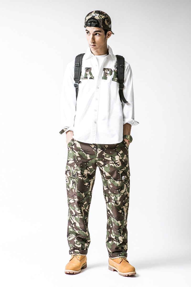 AAPE by A Bathing Ape 2014 春夏造型搭配 Lookbook