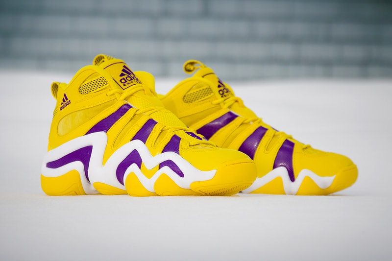 adidas Crazy 8 全新配色設計「Lakers」
