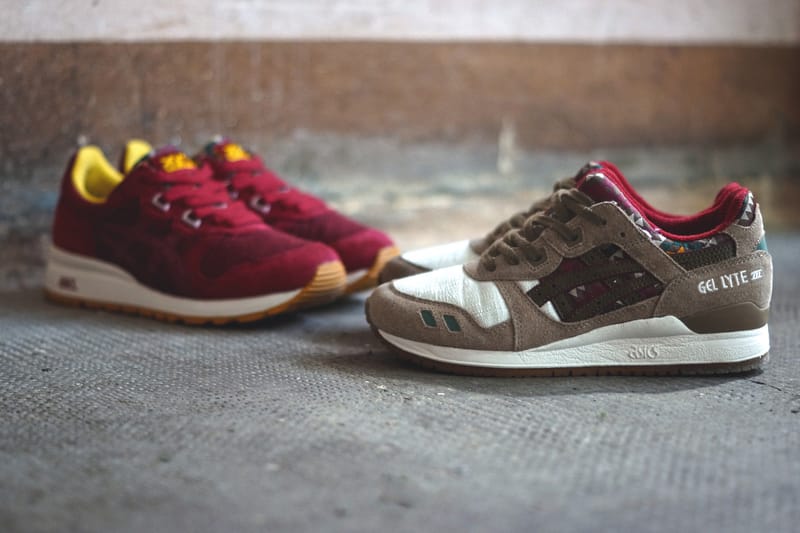 ASICS GEL LYTE III & GEL EPIRUS 全新配色設計「Aztec」