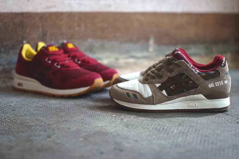 ASICS GEL LYTE III & GEL EPIRUS 全新配色設計「Aztec」