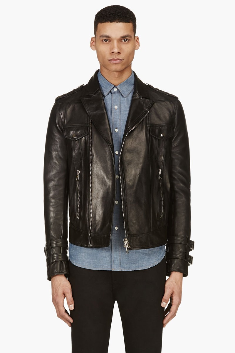 Balmain 2014 春夏皮夾克系列