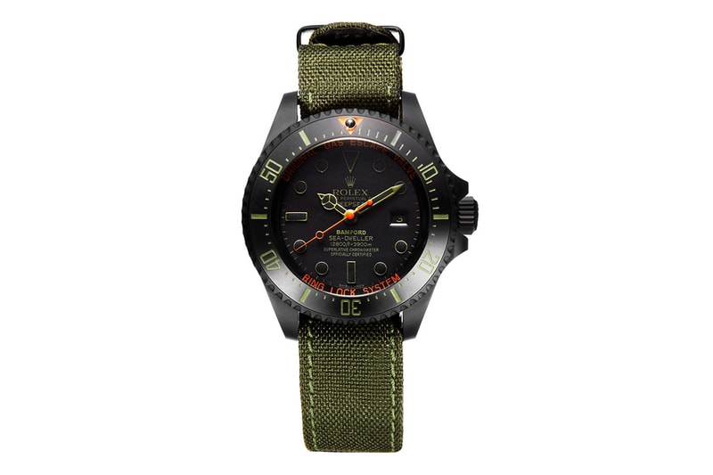 Bamford Watch Department Rolex Deepsea「Military」腕錶