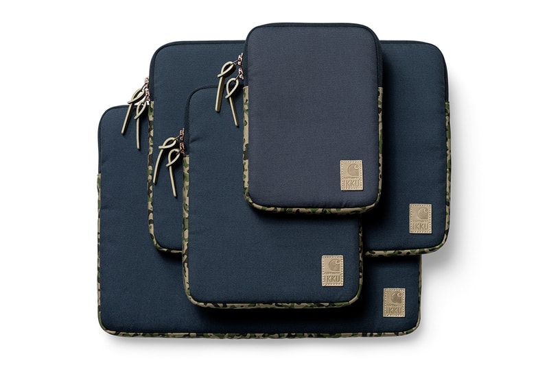 Carhartt WIP x Ikku Travel Sleeves 聯名系列