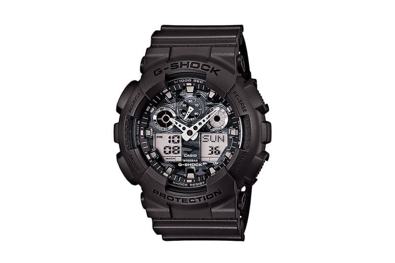 Casio G-Shock GA-100CF「Camo Dial」別注系列