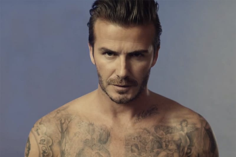 David Beckham Bodywear for H&M 最新宣傳廣告