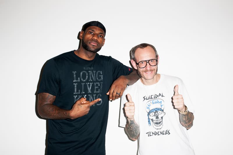 LeBron James 造訪 Terry Richardson 工作室