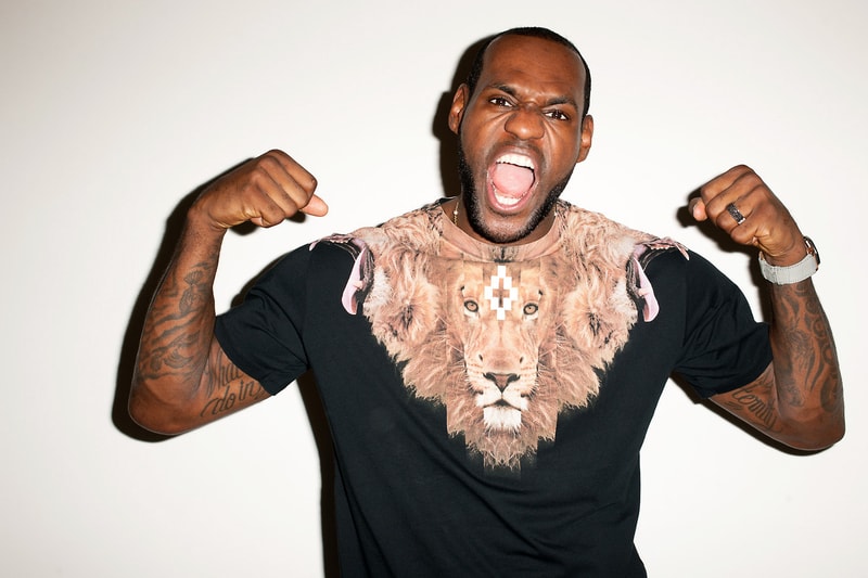 LeBron James 造訪 Terry Richardson 工作室