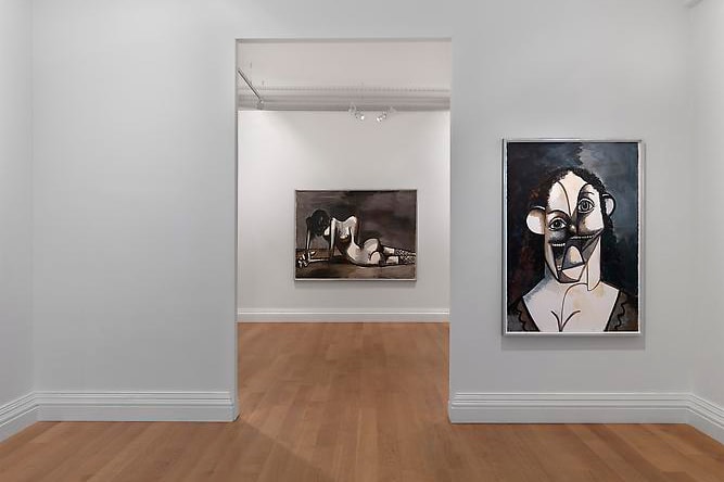 George Condo「Ink Drawings」藝術展覽 @ Skarstedt Gallery London