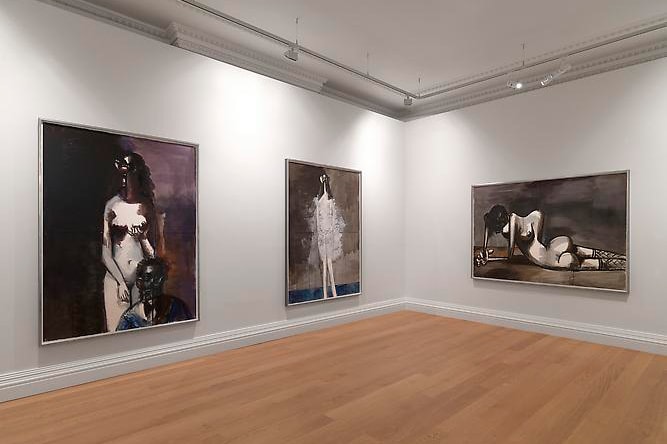 George Condo「Ink Drawings」藝術展覽 @ Skarstedt Gallery London