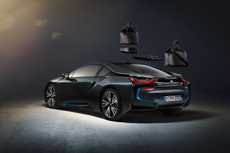 Louis Vuitton 為 BMW i8 定製碳纖維箱包系列