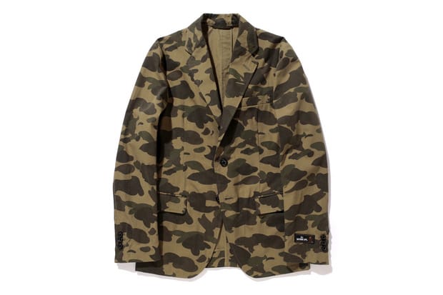 Mr. BATHING APE 1ST CAMO 3 BUTTON 夾克