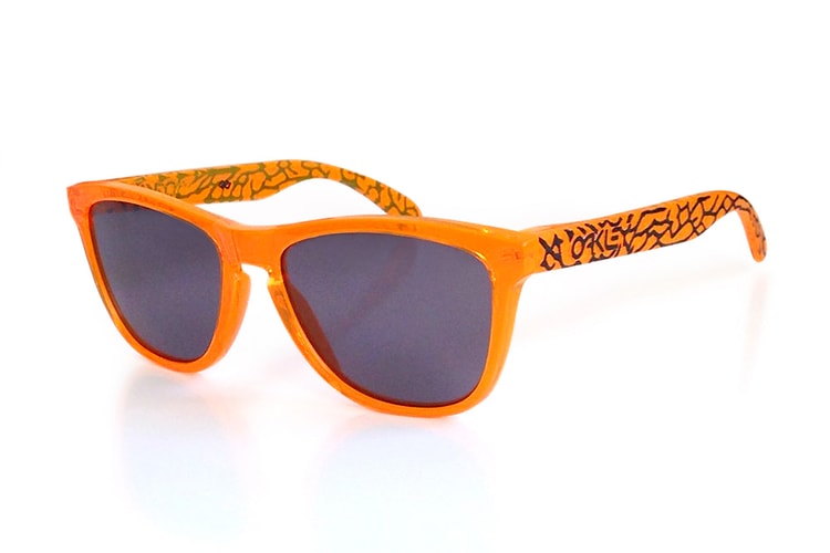 王志鈞打造定製版 Oakley Frogskins「AJ3」太陽眼鏡