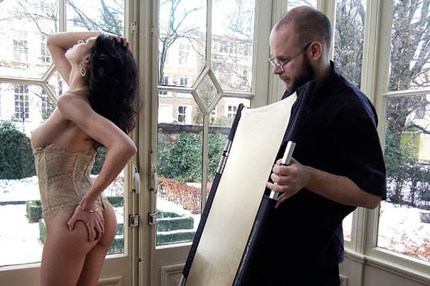 《Playboy》雜誌大片幕後拍攝花絮