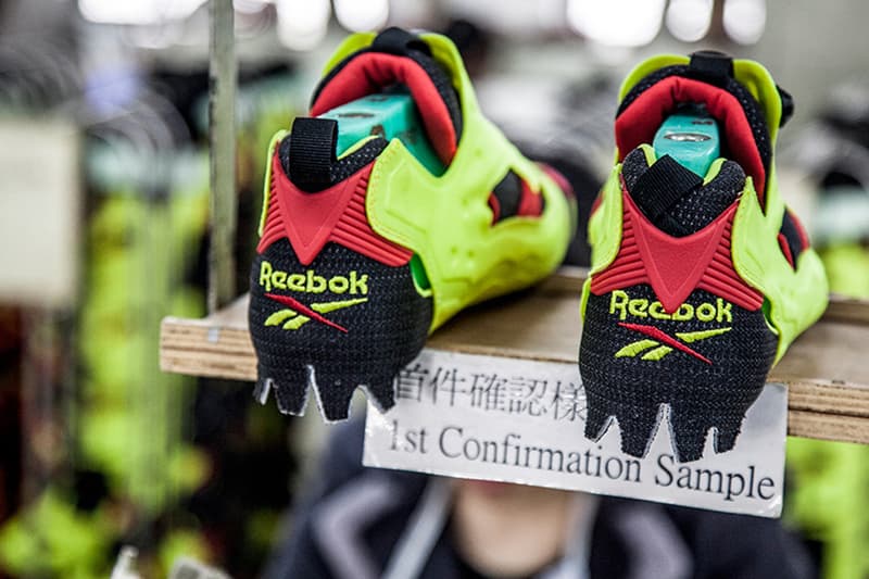 跟隨《Sneaker Freaker》探訪 Reebok Instapump Fury 的生産過程