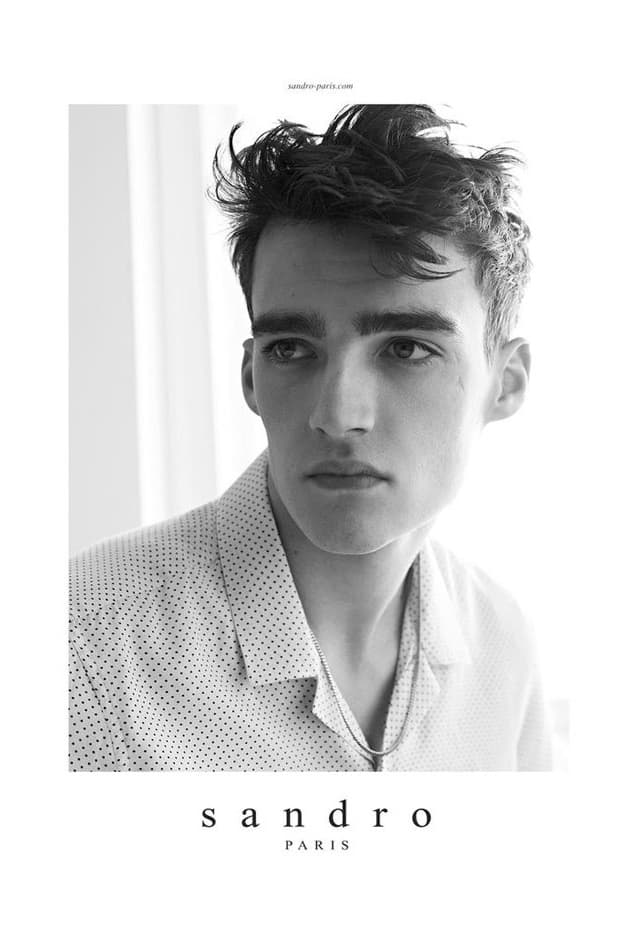 Sandro Homme 2014 春夏系列廣告