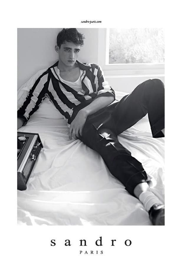 Sandro Homme 2014 春夏系列廣告