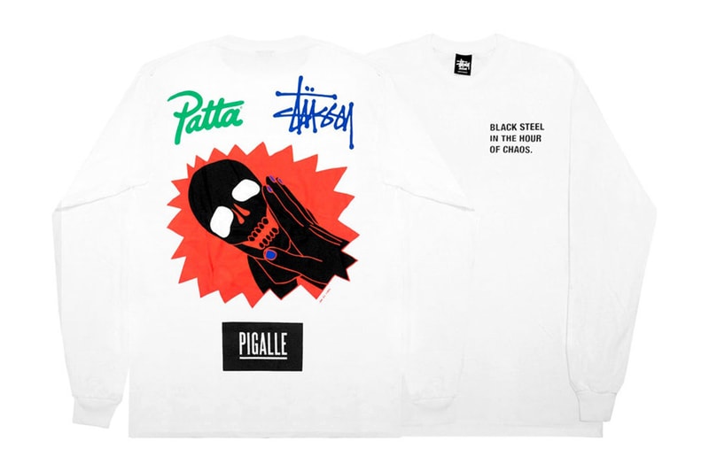 Stussy x Patta x Pigalle 2014 聯名長袖 T-Shirt