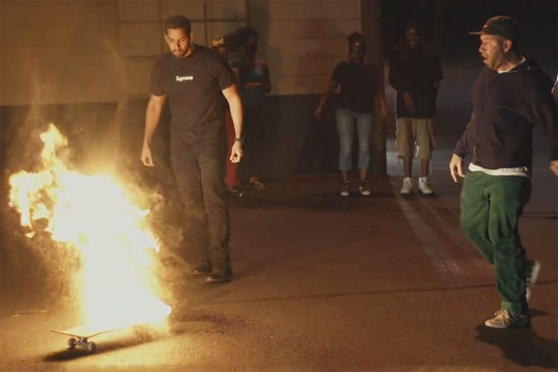 Supreme 2014 春夏形象視頻「Fire Board」