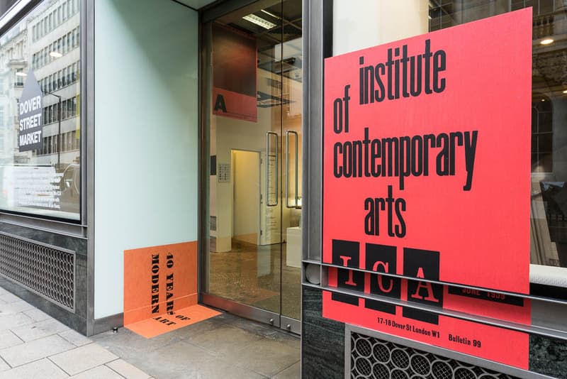 Institute of Contemporary Arts 與倫敦 Dover Street Market 店中打造「Off-Site」裝置藝術