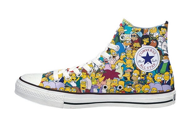 The Simpsons x Converse Japan Chuck Taylor All Star L High 聯名鞋款