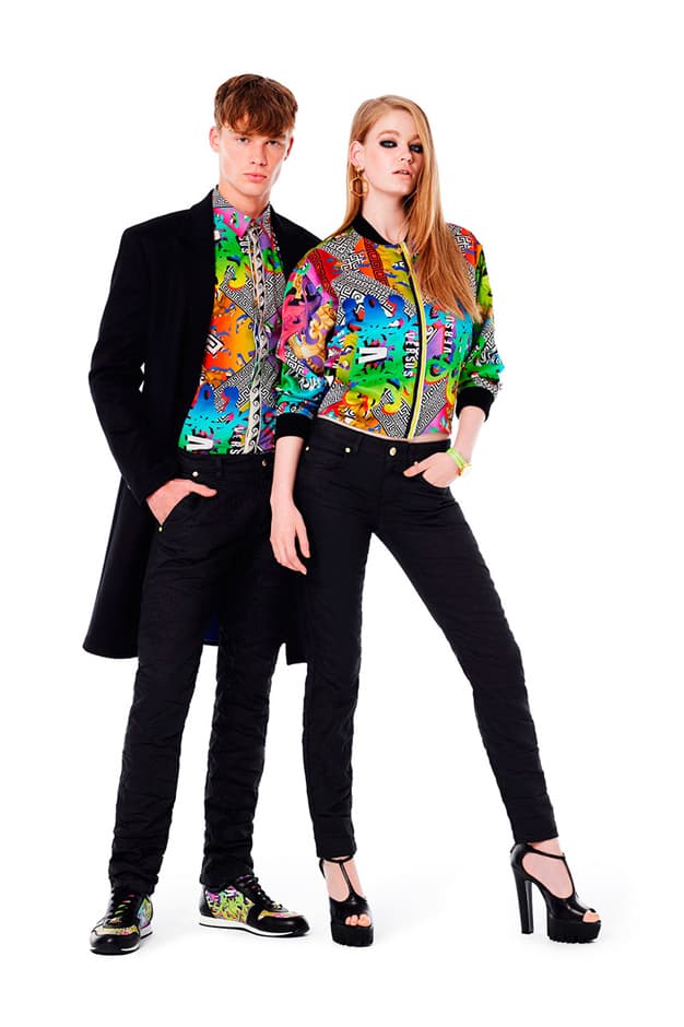 Versus Versace 2014 秋冬系列造型搭配 Lookbook