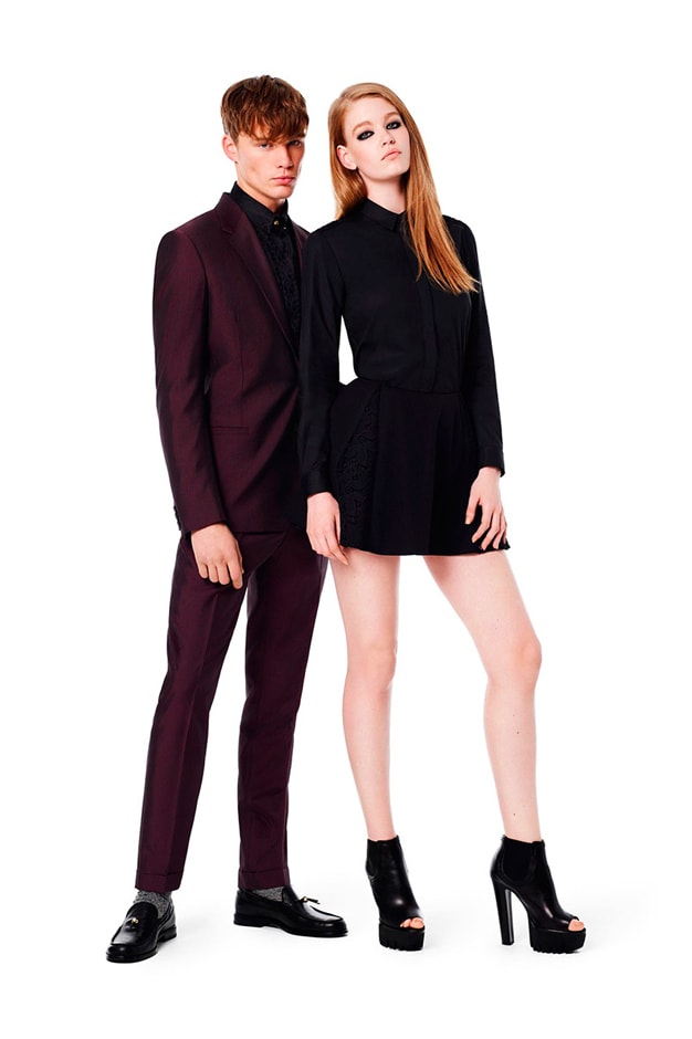 Versus Versace 2014 秋冬系列造型搭配 Lookbook