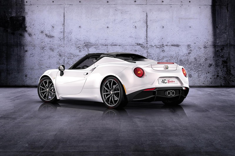 Alfa Romeo 2015 年式樣 4C Spider