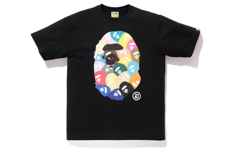 A Bathing Ape 21 週年紀念 T-Shirt 系列