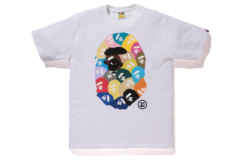 A Bathing Ape 21 週年紀念 T-Shirt 系列