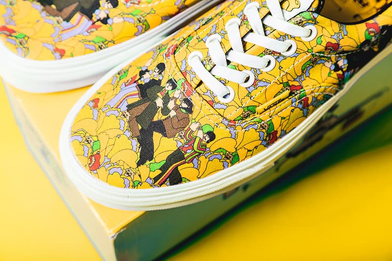 細覽 The Beatles x Vans「Yellow Submarine」主題系列