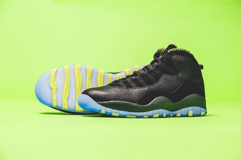 Air Jordan 10 Retro「Venom Green」配色