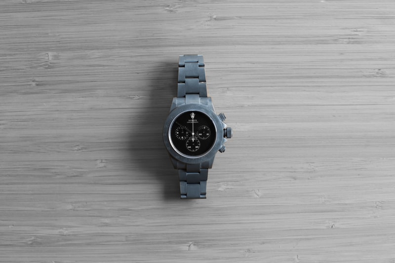 Bamford Watch Department Rolex「Super Matte Grey」Daytona 改裝腕表