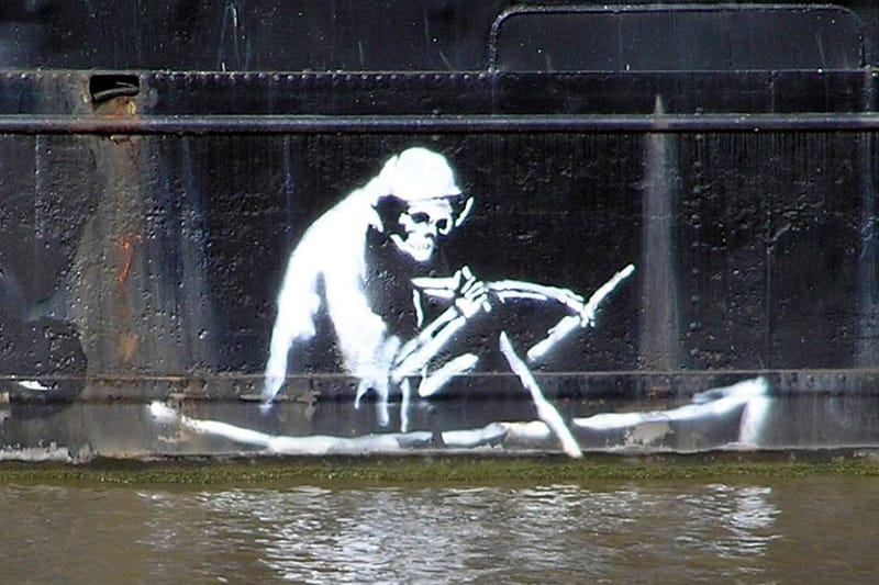 Banksy 與 BNE 攜手爲世界水日打造聯名企劃