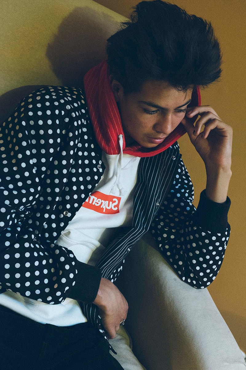 Comme des Garçons SHIRT x Supreme 2014 春夏聯名系列造型 Lookbook