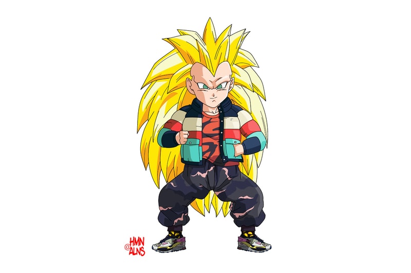 Dragon Ball Z x HMN ALNS「Fusion」插畫作品