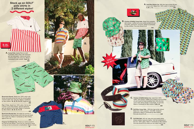 GOLF WANG 2014 春夏系列造型搭配 Lookbook