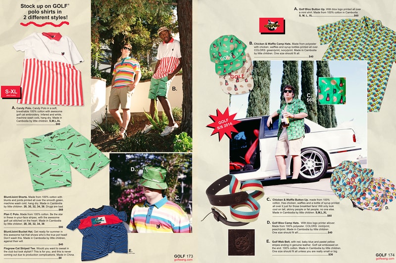 GOLF WANG 2014 春夏系列造型搭配 Lookbook