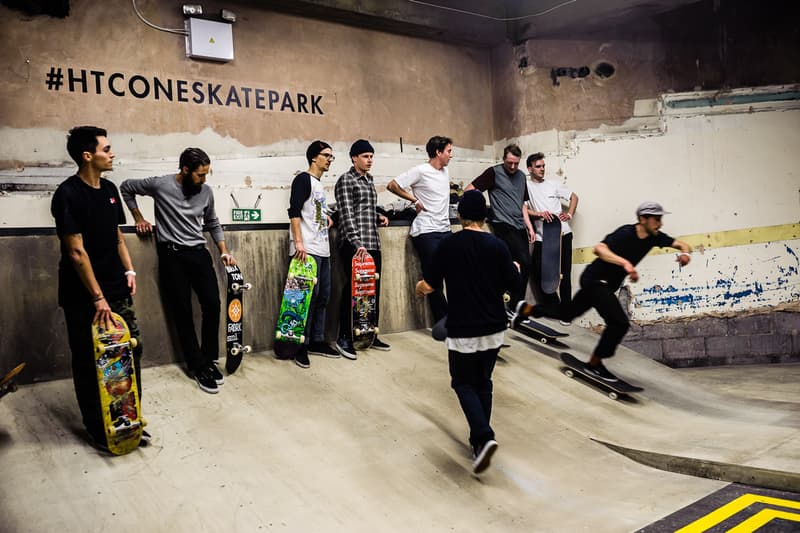 HTC One 室內滑板場 @ Selfridges 