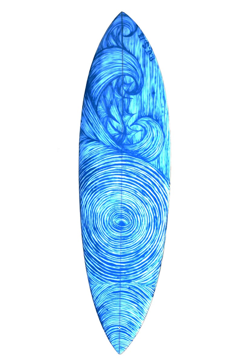 Juxtapoz x Waves For Water 慈善手繪衝浪板系列
