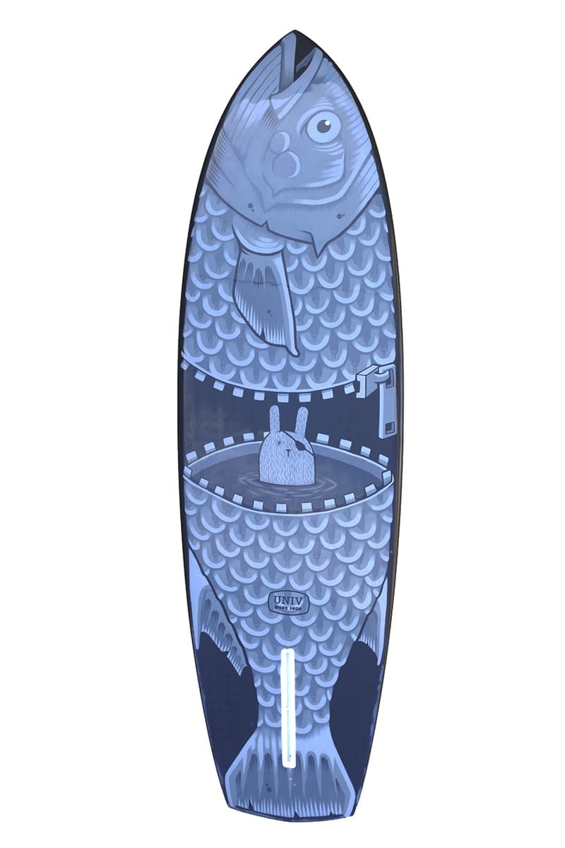 Juxtapoz x Waves For Water 慈善手繪衝浪板系列