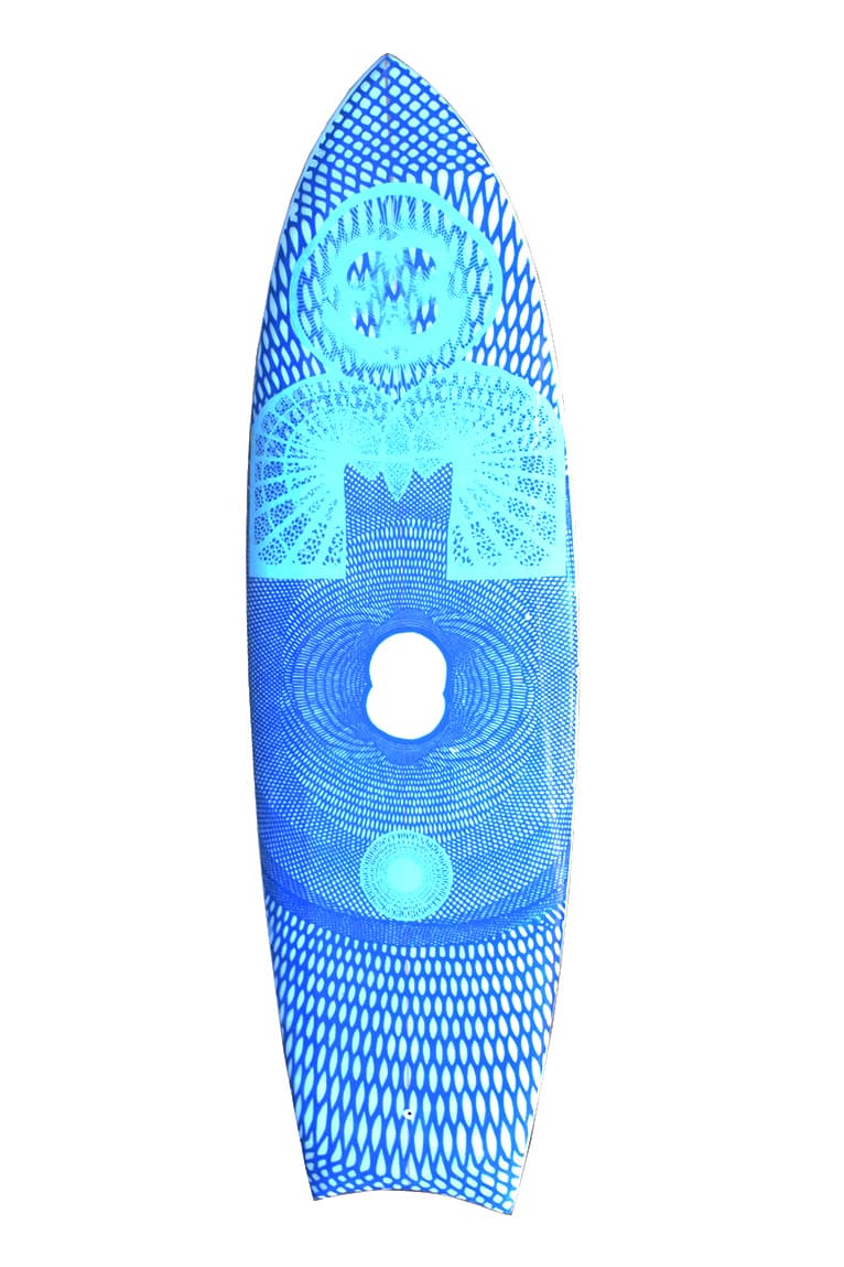 Juxtapoz x Waves For Water 慈善手繪衝浪板系列