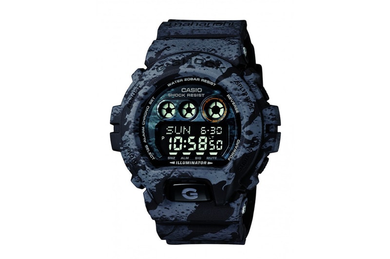 maharishi x Casio G-Shock GD-X6900M「DPM: Lunar Bonsai」聯名腕錶